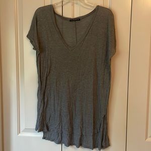 Brandy Melville grey v neck